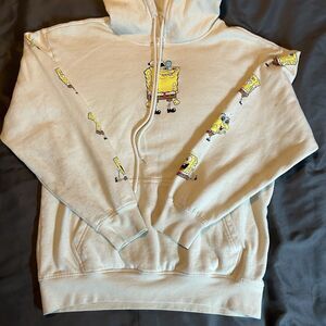 Nickelodeon SpongeBob SquarePants Hoodie Sweater Top Unisex Size Large